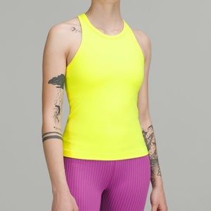 Lululemon align waist length racer back tank top size 10